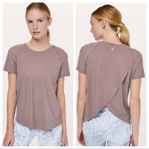 Lululemon “Quick Pace Short Sleeve”